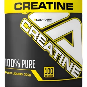 Creatina Platinum 300g Adaptogen Science - 100% Pura Sabor Sem sabor