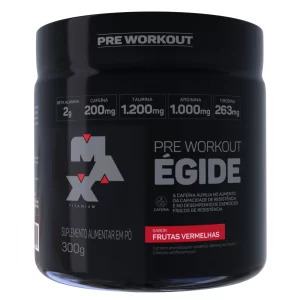 Pré-treino Max Titanium - Frutas Vermelhas Égide 300g